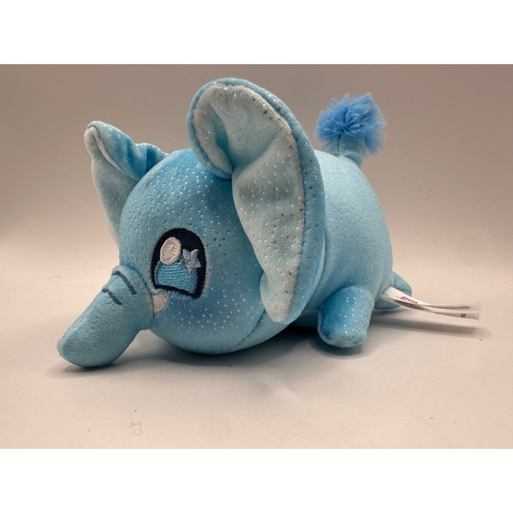 Aphmau Meemeows 6" Blue Safari Series Elephant Cat Plush